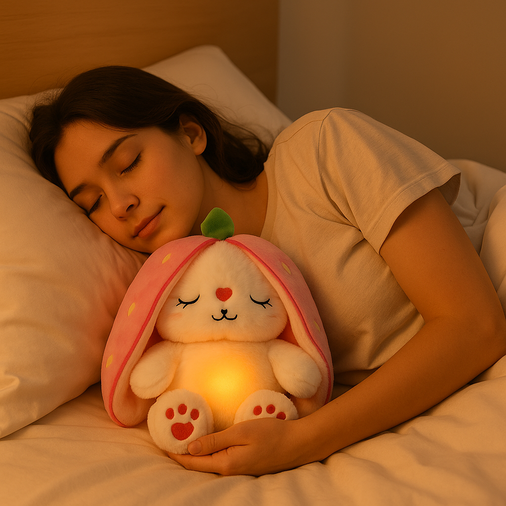 Peluche 2en1 que ayuda a calmar la ansiedad